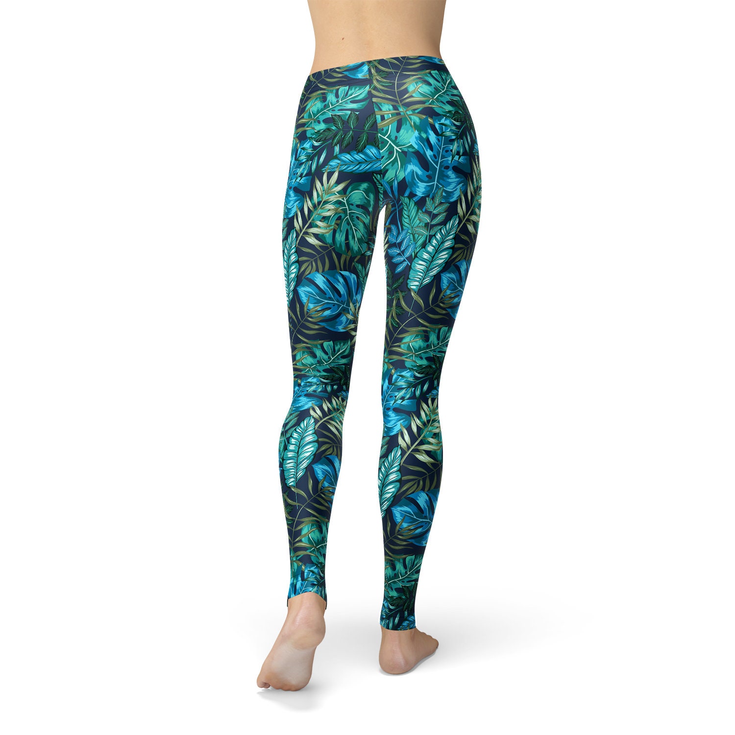 Tropical Fruit Hawaiian Print Women's Leggings