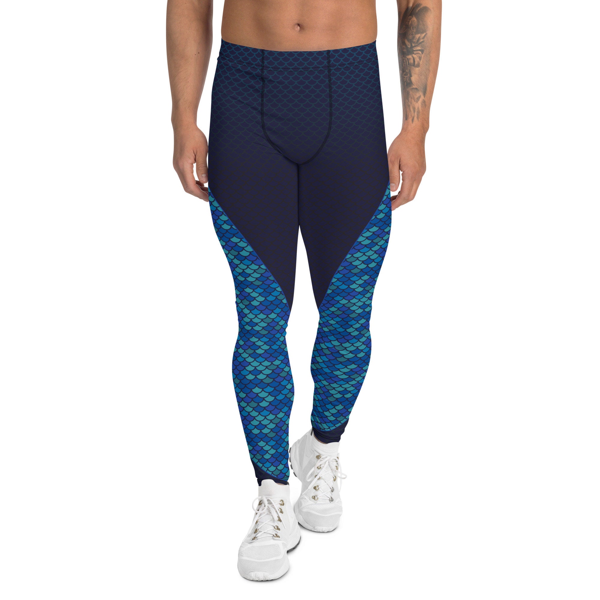 Mens merman deals leggings