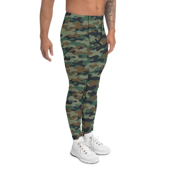 Mens top camo tights