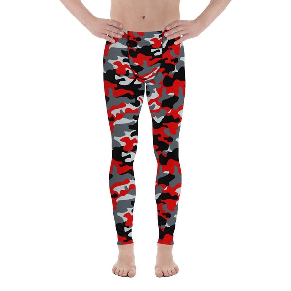 Mens Red Camo Pants Etsy