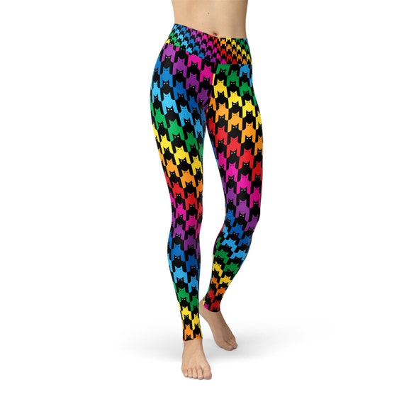 houndstooth yoga pants