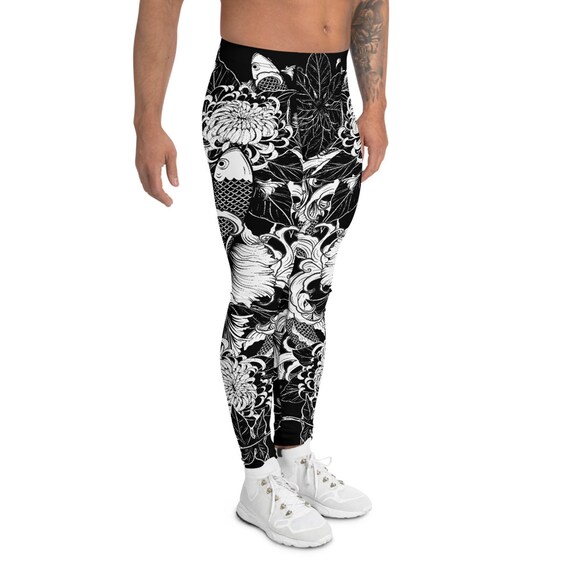 Koi Fish Tattoo Leggings voor mannen 