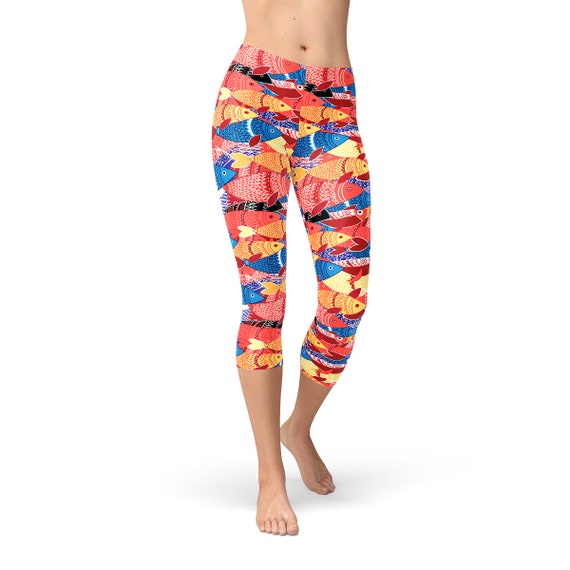 Fishing Capri Leggings