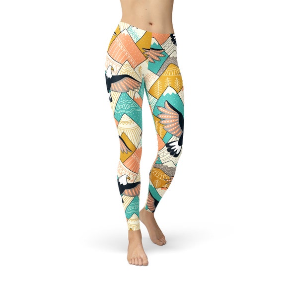 American Eagle Printed Leggings Leggings for Women Featuring