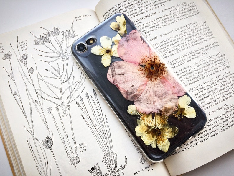 Pressed Flower Phone Case Phone iPhone 11 Pro Galaxy S20 Etsy