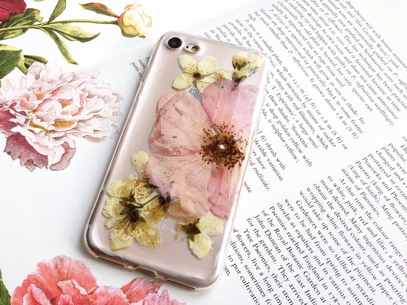 Pressed Flower Phone Case Phone iPhone 12 mini Galaxy S20 Etsy