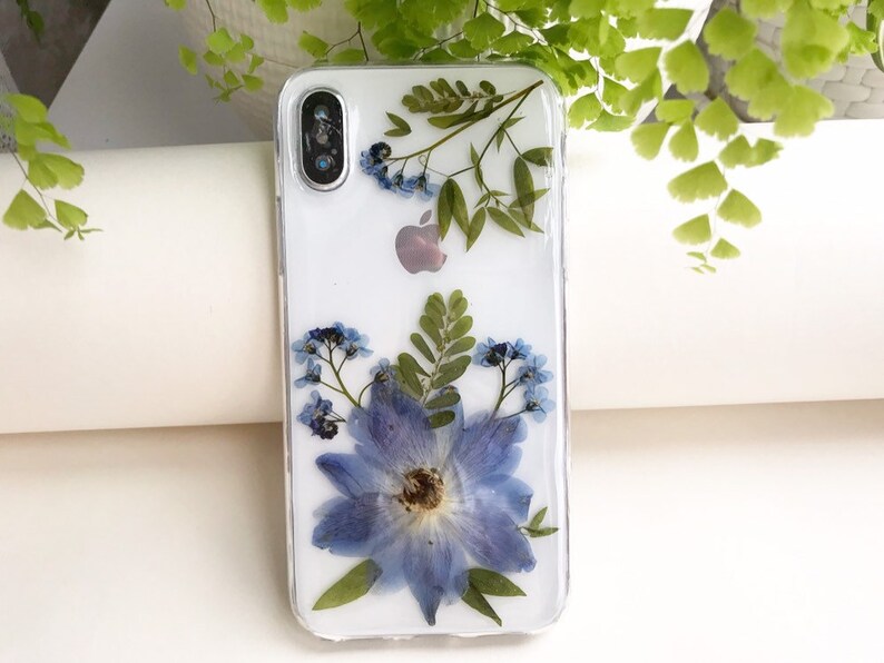 Botanical Iphone Case 11 Pressed flower phone case Custom Etsy
