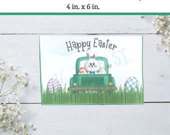 Printable Blank Easter Card / Digital Easter Cards / Easter Card Printable / Stationary / Happy Easter Card / Printable Cards / Religious