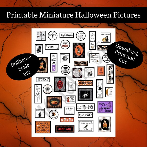 Dollhouse Halloween - Etsy