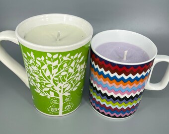 Be the Light Candle Mugs - local pick up only! (No shipping offered)