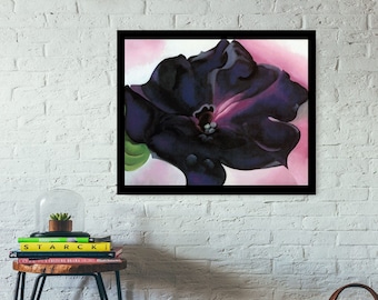 Giclée Fine Art Print; "Petunia" By Georgia O'Keeffe; Fine Art Print; Giclée Print; Georgia O'Keeffe; O'Keeffe Art Print; O'Keeffe Print