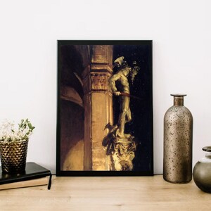 Giclée Fine Art Print; &quot;Perseus By Night&quot; By John Singer Sargent; Fine Art Print; Giclée Print; John Singer Sargent Art; Impressionism Art
