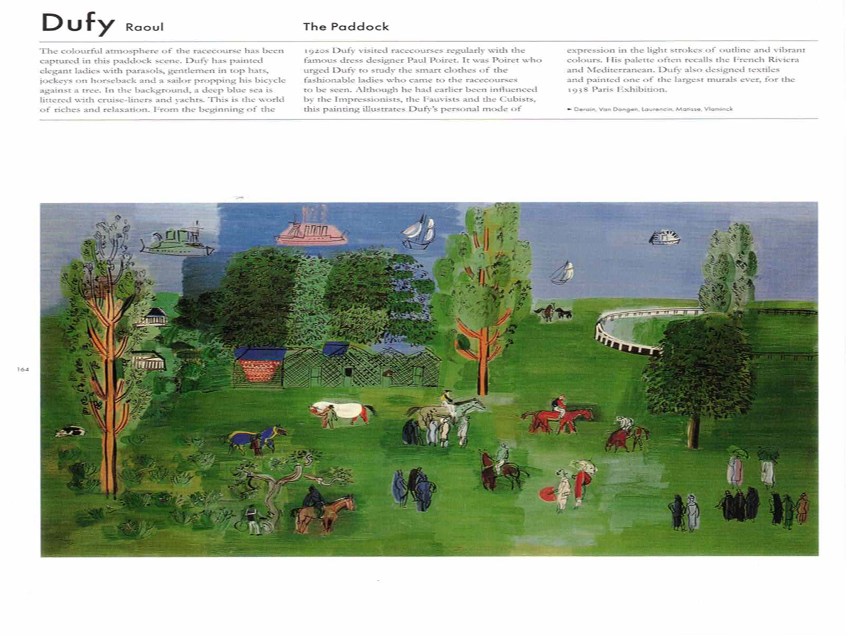 Rare Vintage 1949 Dufy Rare Vintage 1949 Dufy