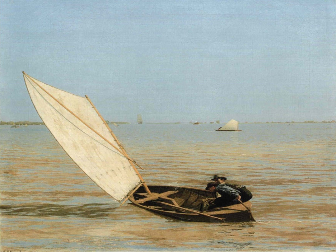 Impression D'Art Sur Toile - Rétrospective Thomas Eakins - Portrait De Femme