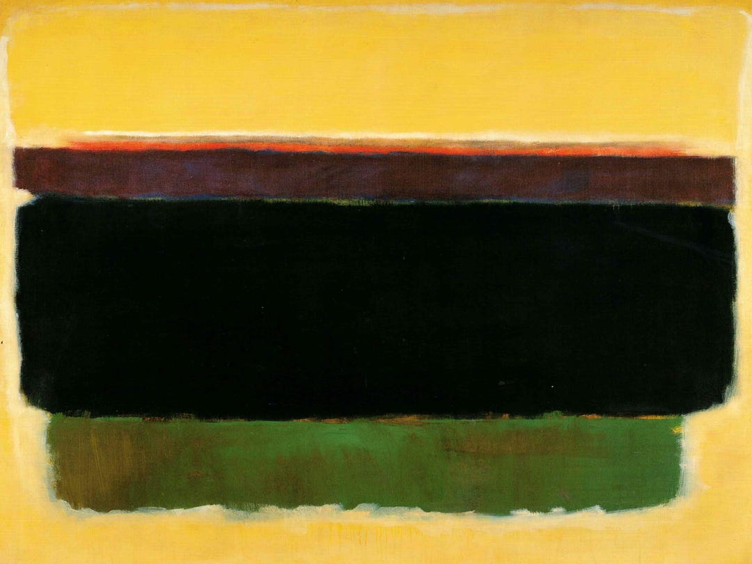 Mark Rothko Rare Mark Rothko: “untitled