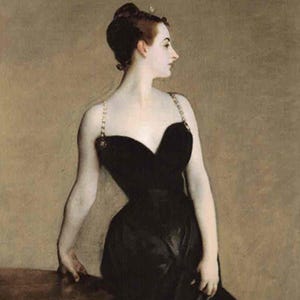 John Singer Sargent: "madame X", Extremely Rare Original Bookplate Print,  Painting Circa 1884. Portraits; Sargent Art Print - Etsy