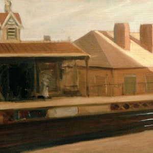 Edward Hopper: “the Station