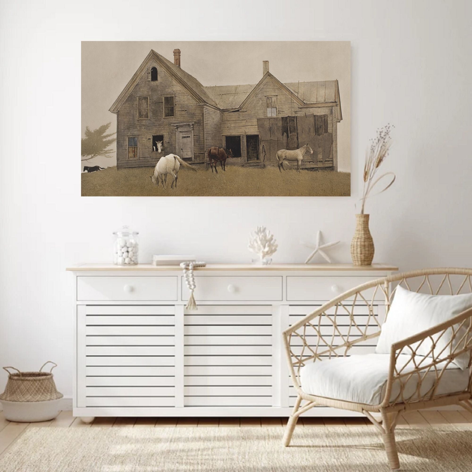 Farmhouse Wyeth - Etsy