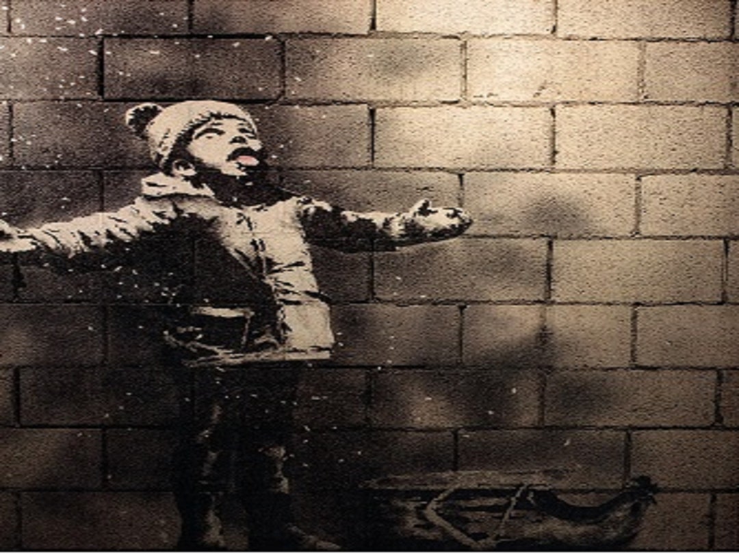 Banksy seasons Greetings Very Rare New Original Etsy