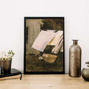 Giclée Fine Art Print; &quot;Light Wash&quot; By Andrew Wyeth; Fine Art Print; Giclée Print; Andrew Wyeth; Andrew Wyeth Art; Wyeth Art Print