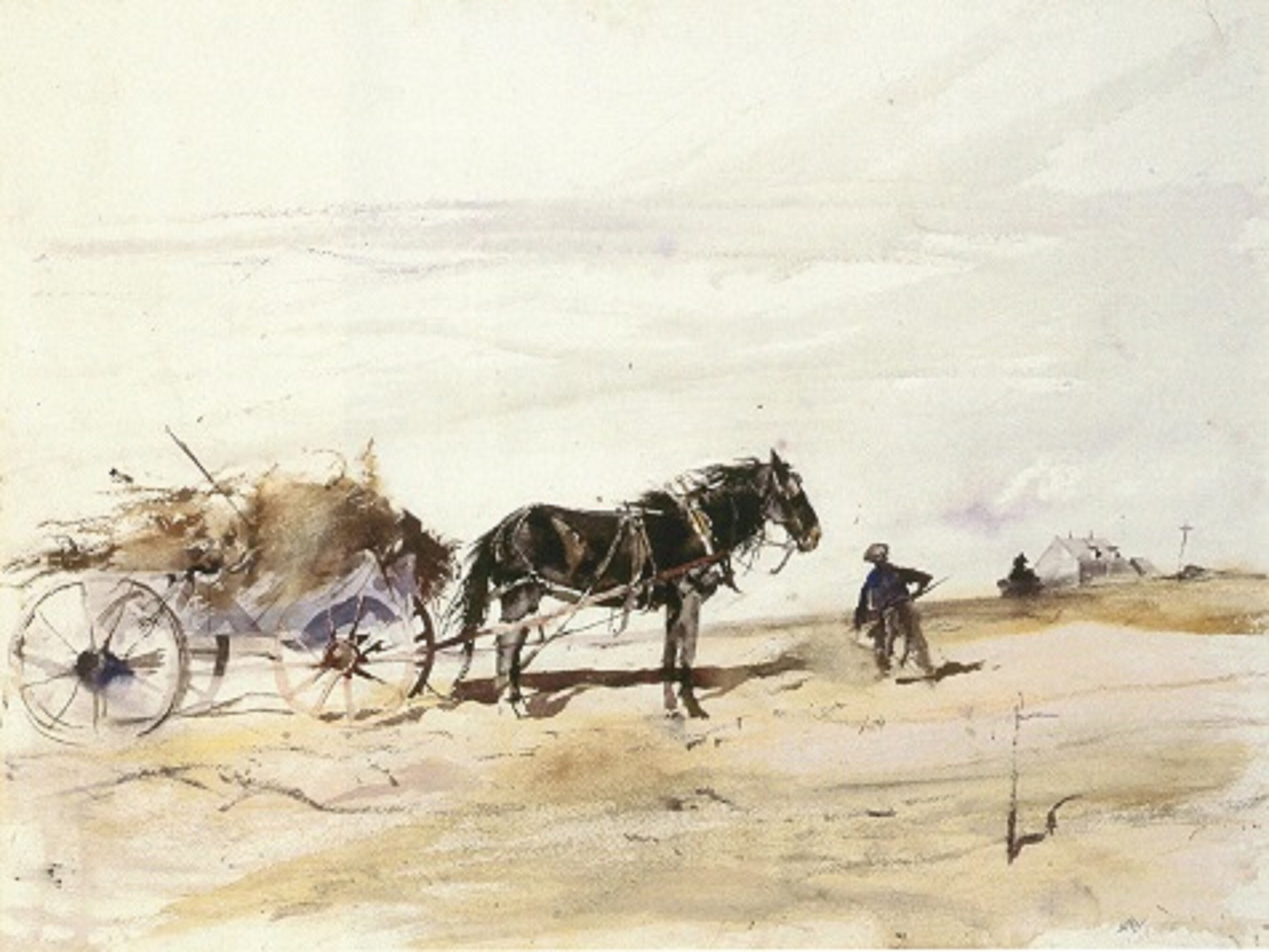 Andrew Wyeth、ALVARO'S BEDROOM