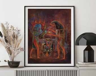 Giclée Fine Art Print; "Ordeal Of Orwain" By Leonora Carrington; Fine Art Print; Giclée Print; Leonora Carrington; Surrealism Art Print