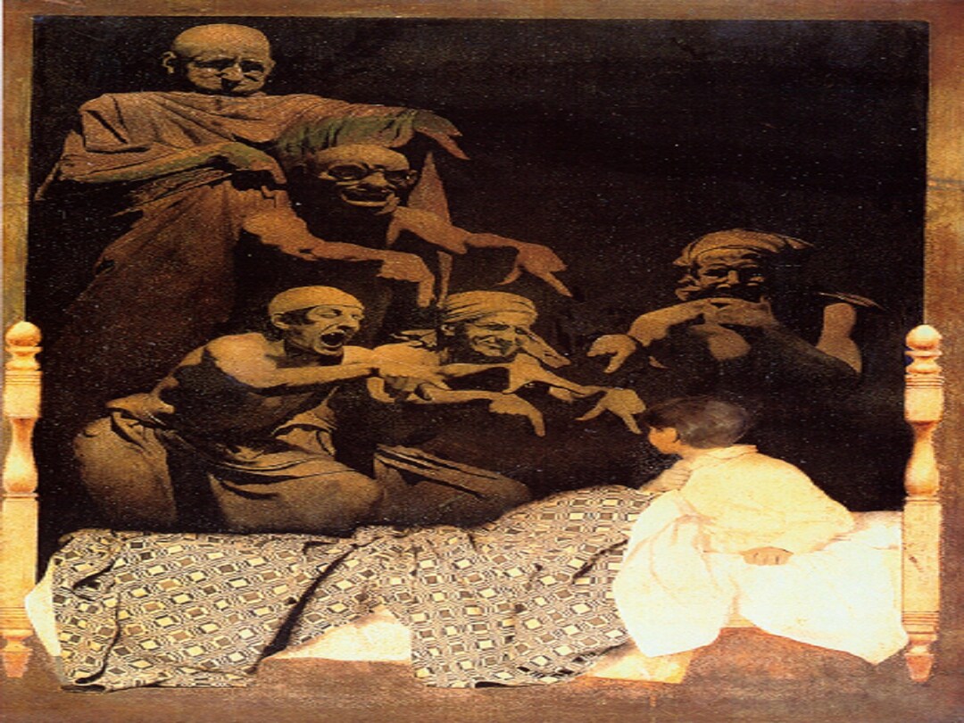 Maxfield Parrish seeing Things at Night Etsy