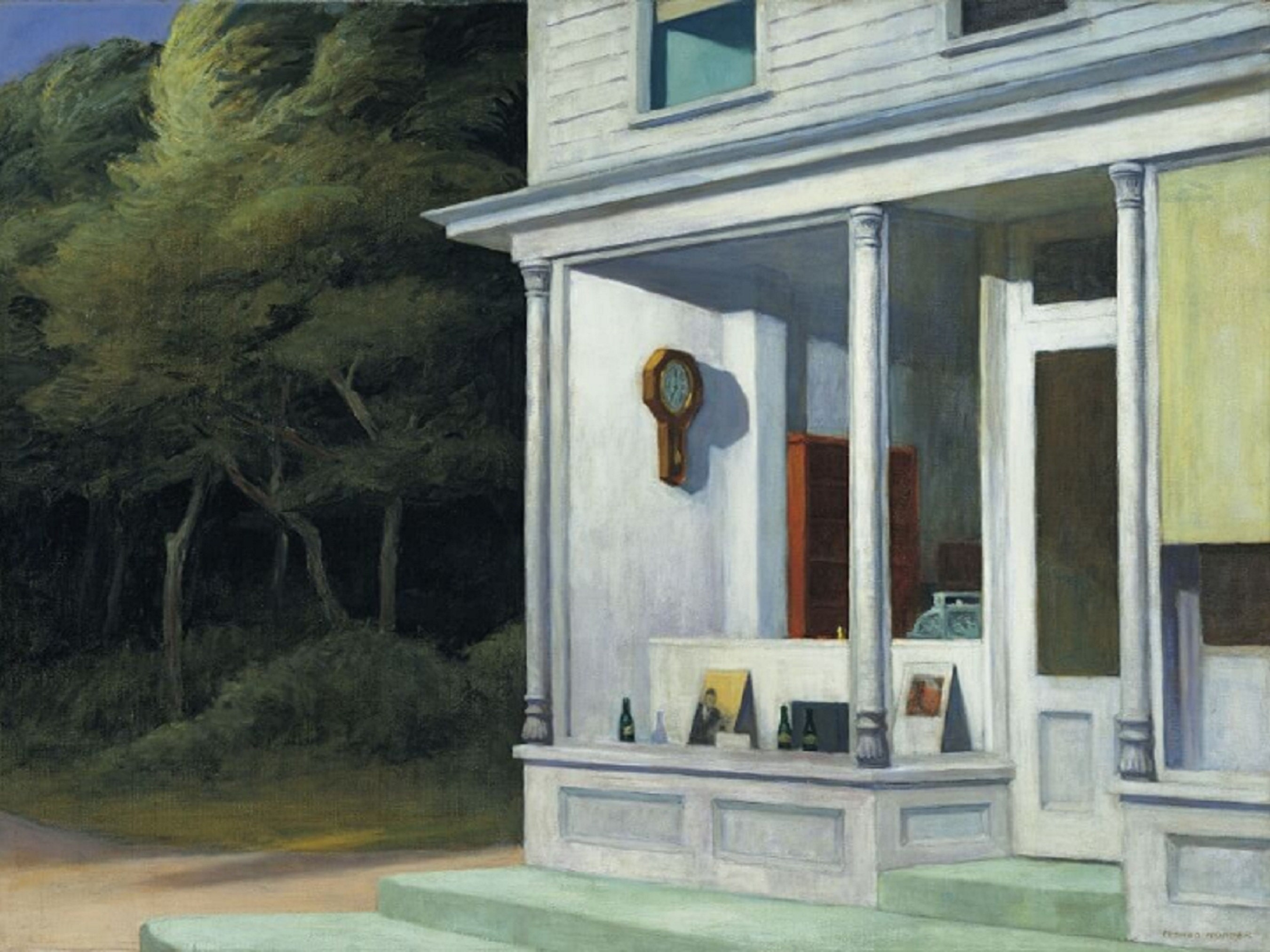 Edward Hopper Lithograph Original Hand Numbered Signed