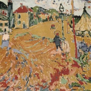 Maurice de Vlaminck: “The Circus&quot;, Extremely Rare Original Bookplate Print, Painting Circa 1958. Modern Art; Modern Art Print
