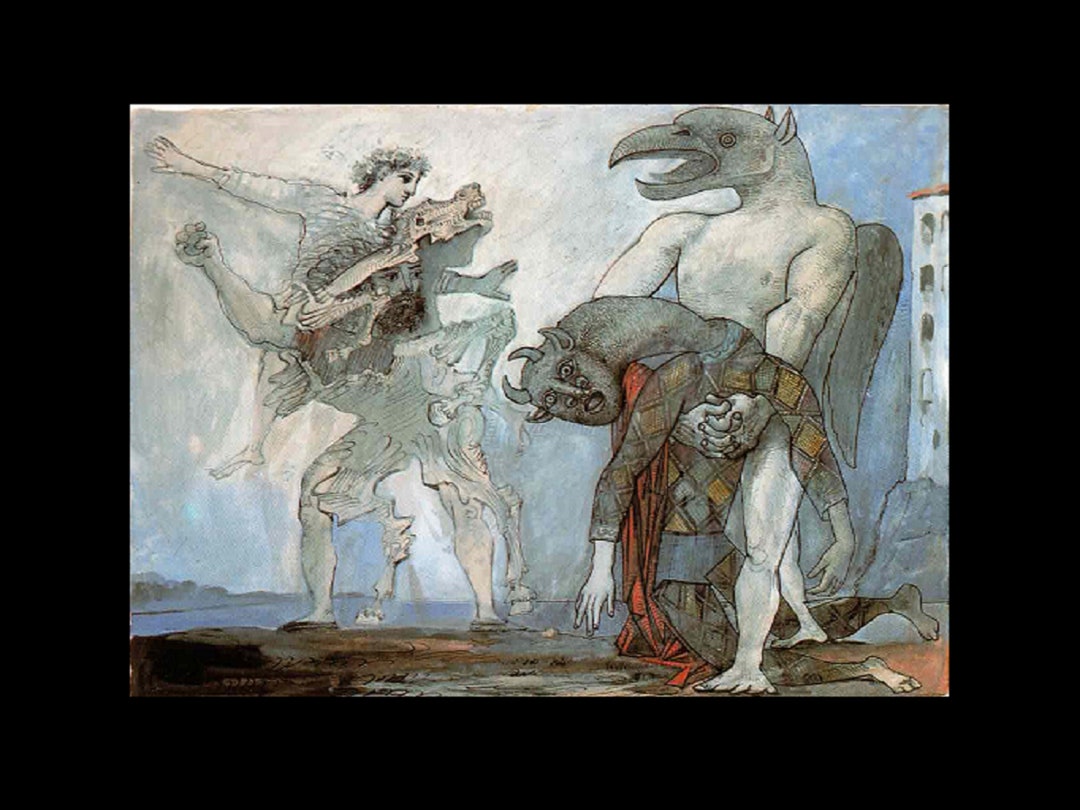 Foreign Book French Picasso Le Minotaure L'Art En Jeu Isbn