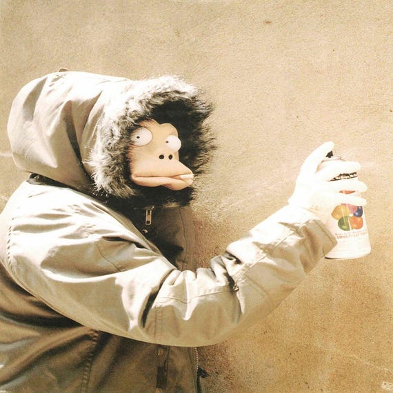 Banksy: “monkey Mask