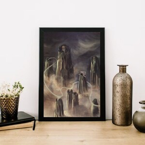 Giclée Fine Art Print; "The Souls Of The Mountains" By Remedios Varo; Fine Art Print; Giclée Print; Surrealism Art; Surrealism Art Print