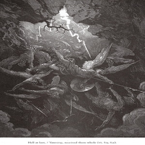 Gustave Dore miltons Paradise Lost: Hell at Last - Etsy