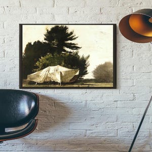 Giclée Fine Art Print; &quot;Winter Coat&quot; By Andrew Wyeth; Fine Art Print; Giclée Print; Andrew Wyeth; Andrew Wyeth Art Print
