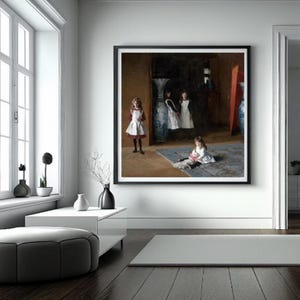 Giclée Fine Art Print; &quot;The Daughters Of Edward Darly Boit&quot; By John Singer Sargent; Fine Art Print; Giclée Print; John Singer Sargent Art