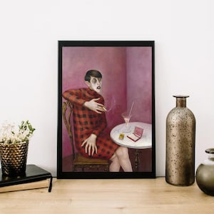 Giclée Fine Art Print; &quot;Portrait Of The Journalist&quot; By Otto Dix; Fine Art Print; Giclée Print; Expressionism; Expressionist Art; Modern Art