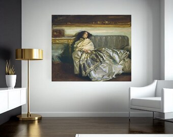 Giclée Fine Art Print; "Repose" By John Singer Sargent; Fine Art Print; Giclée Print; John Singer Sargent Art Print; Sargent Art Print