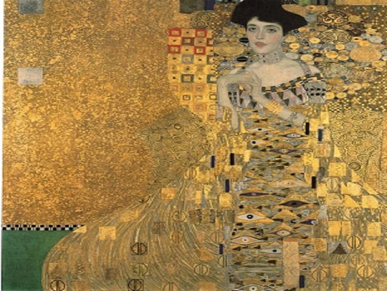Gustav Klimt The Woman In Gold Extremely Rare New Bookplate Print Il 794xN.5062487874 Byof