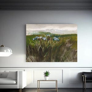 Giclée Fine Art Print; &quot;Wild Iris&quot; By Andrew Wyeth; Fine Art Print; Giclée Print; Andrew Wyeth; Andrew Wyeth Art; Wyeth Art Print