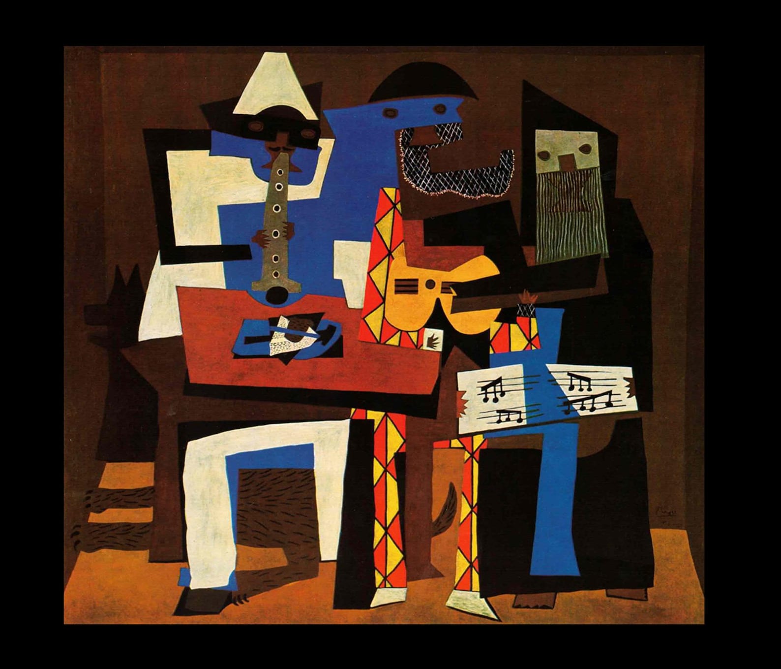 Three Musicians Pablo Picasso: