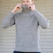 Men #39 s Fisherman POLO Sweater Men #39 s WOOL Turtleneck Etsy