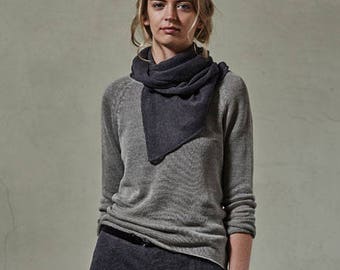 Maglione di lino, maglione di lino lavorato a maglia naturale, maglione estivo di lino, top di lino organico per le donne, pullover di lino lavorato a maglia, maglieria organica da donna