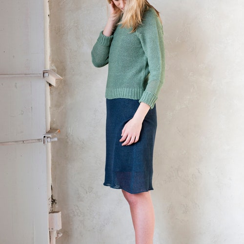 Loose Knit Linen Sweater – VOZ Apparel