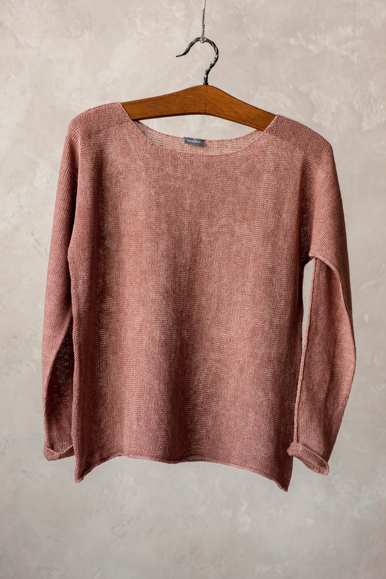linen jumper