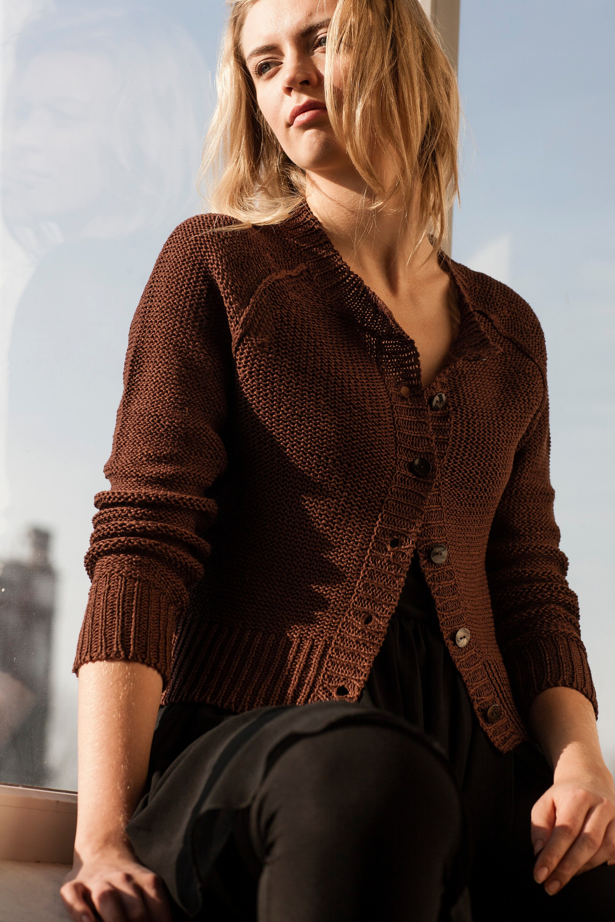 トップス L'AppartementOversize Linen Cardigan MaxiLinencoat.jpg?v=1687893042