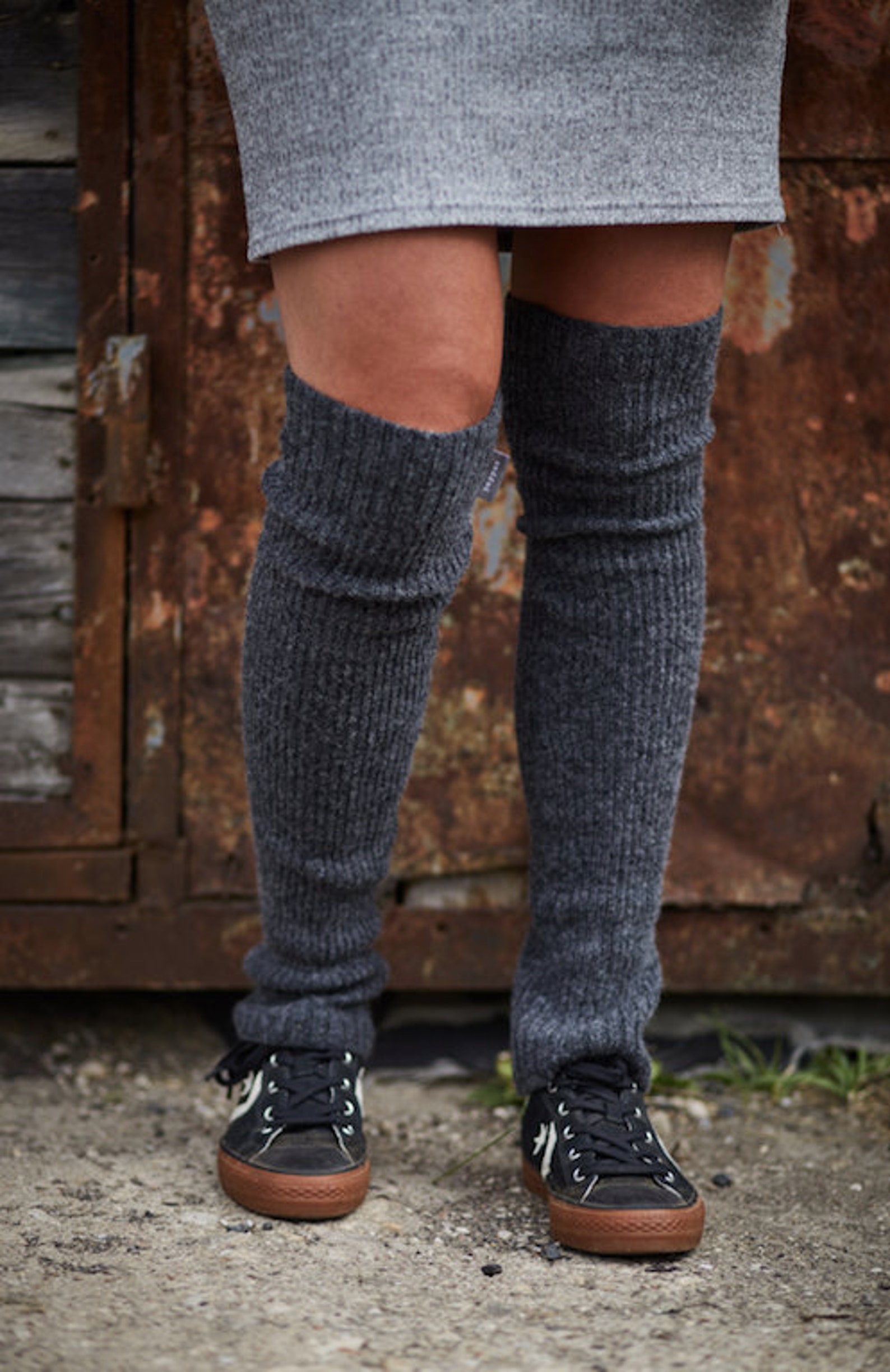 Leg warmers Knit wool leg warmers Lambs wool over the knee Etsy