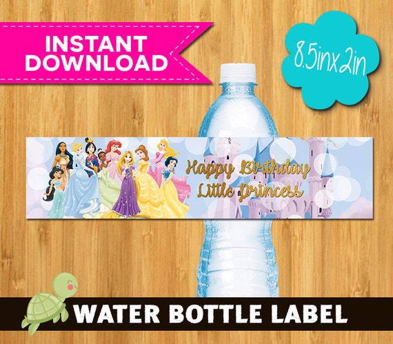 10 Disney Princess H2o Bottle Label -Printable Princess h2o labels - Disney Princess Drinking water Label Printable - Disney Princess celebration image about Water Bottle Labels Printable titled 10 Disney Princess H2o Bottle Label -Printable Princess drinking water labels - Disney Princess Drinking water Label Printable - Disney Princess occasion
