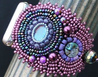 Bracelet pour Apple Watch - 38-40-41 mm - Femmes - Réglable - « Bountiful Purple »