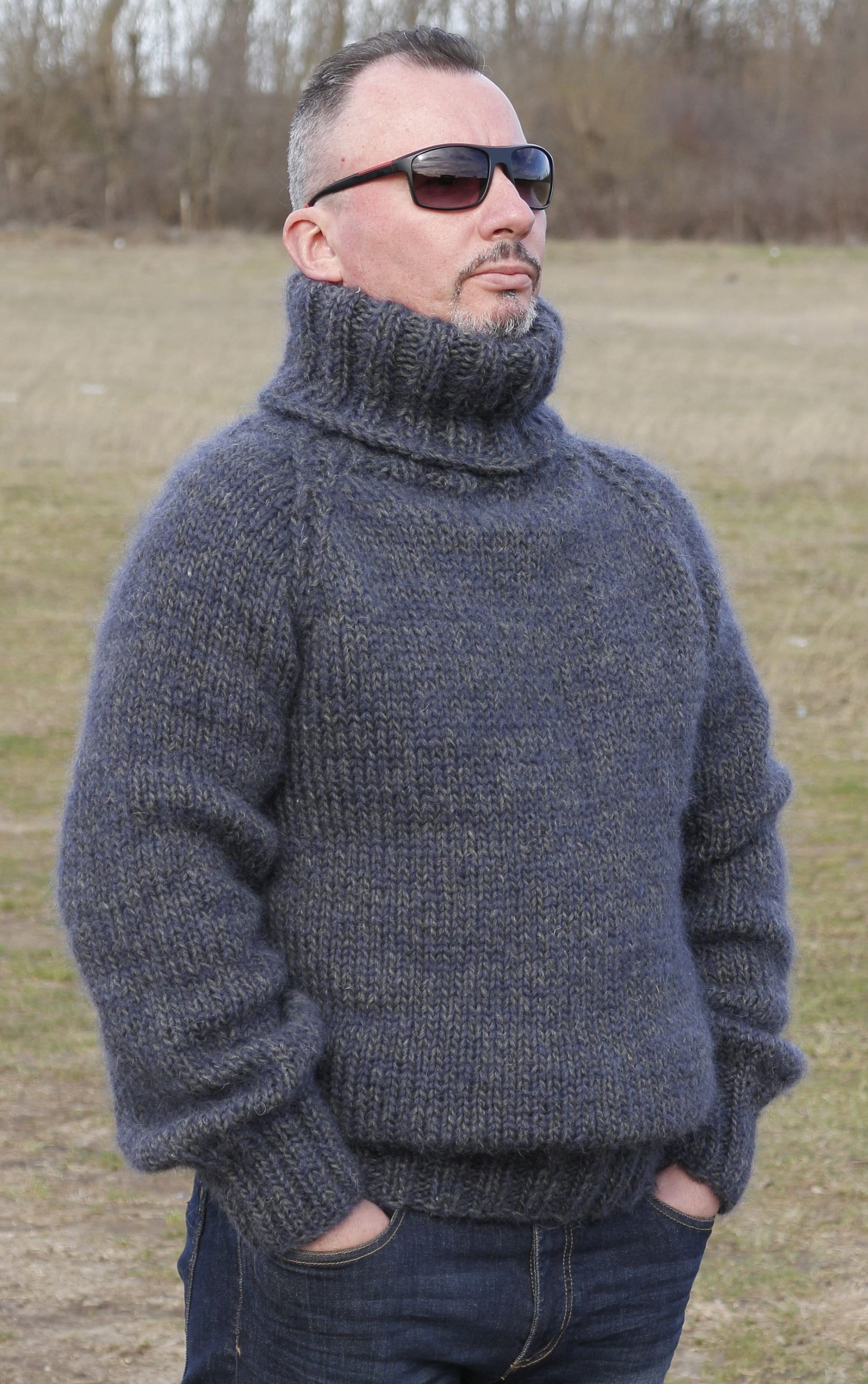 Thick Turtleneck - Etsy UK
