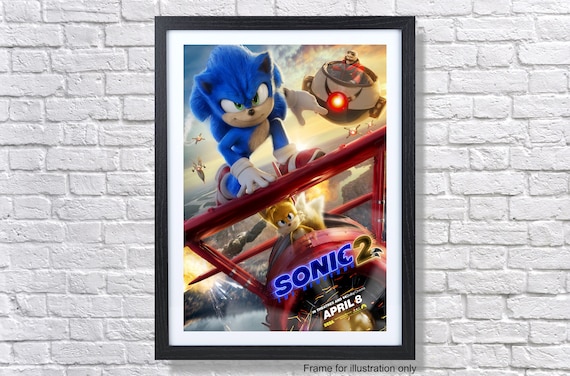 SONIC THE HEDGEHOG Poster A1 - A2 
